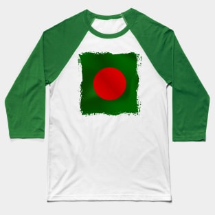 Bangladesh Artwork Baseball T-Shirt
